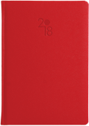 Kalendarz książkowy czerwony