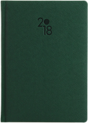 Kalendarz książkowy zielony