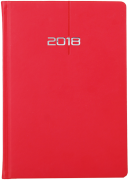 Kalendarz książkowy czerwony