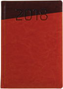 Kalendarz książkowy czekoladowy brązowy