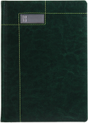 Kalendarz książkowy zielony seledynowy