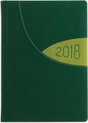 Kalendarz książkowy zielony seledynowy