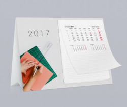 Kalendarz biurkowy + kalendarium
